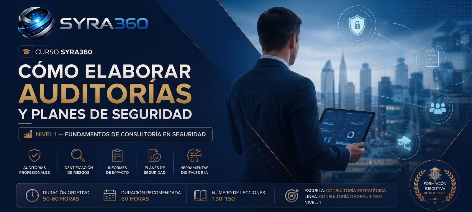 Curso Cómo Elaborar Auditorías y Planes de Seguridad — SYRA360
