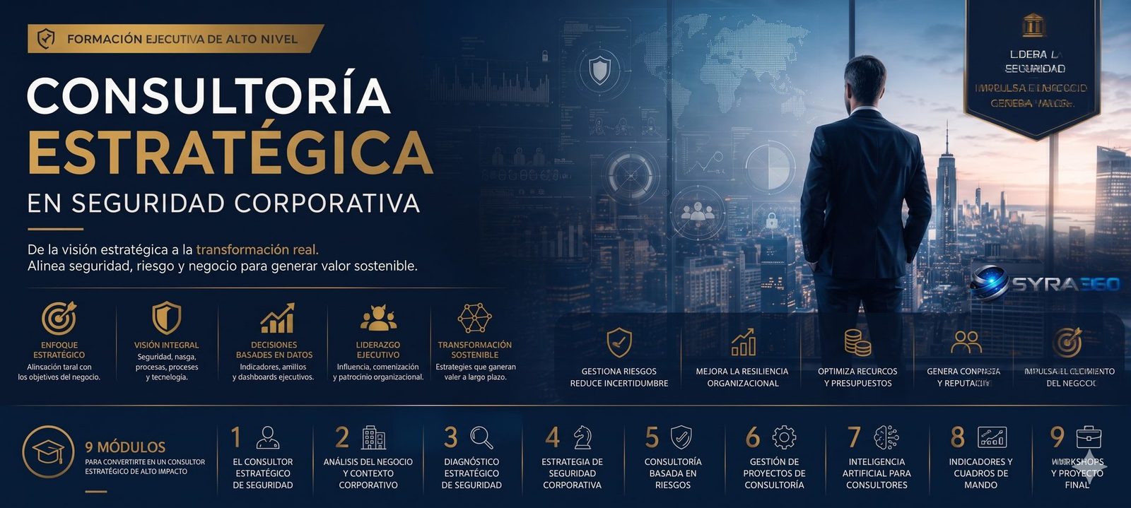 Curso Consultoría Estratégica en Seguridad Corporativa — SYRA360