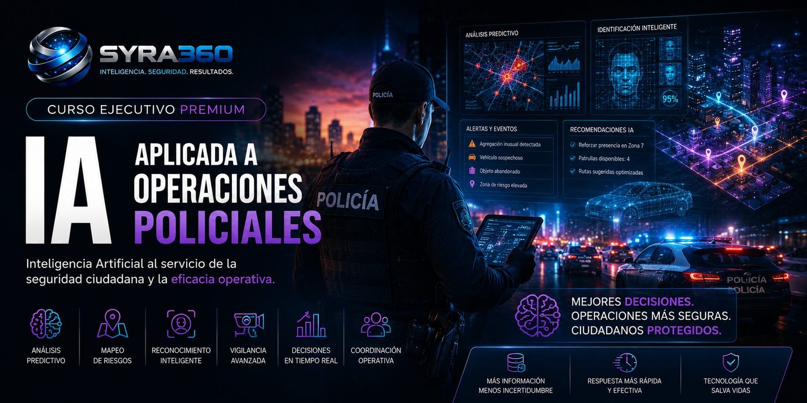 Curso IA Aplicada a Operaciones Policiales — SYRA360
