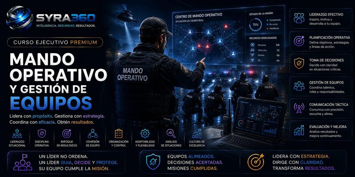 Mando Operativo y Gestión de Equipos