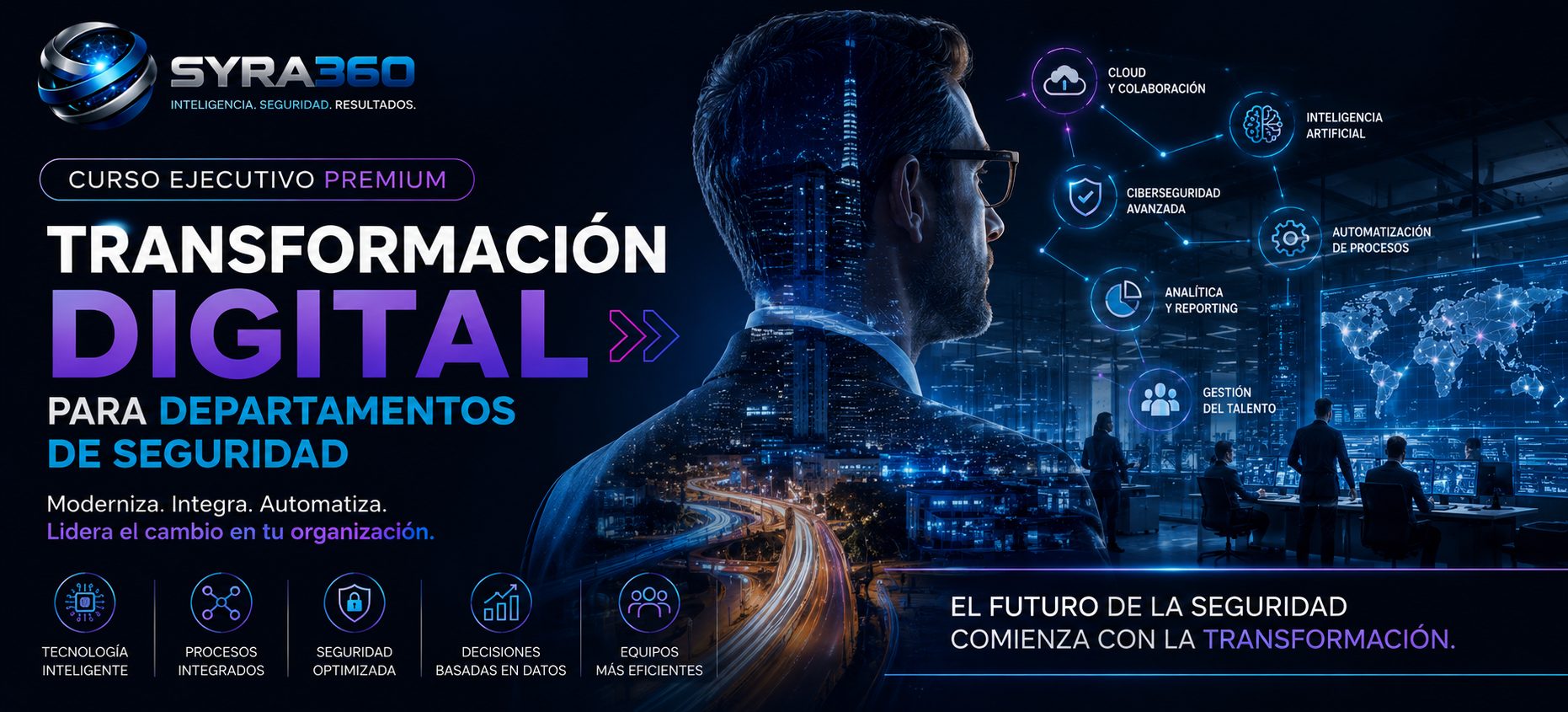 Transformación Digital para Departamentos de Seguridad
