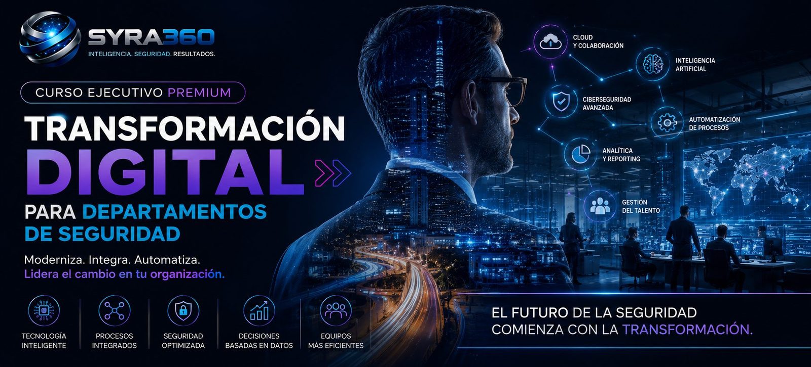 Curso Transformación Digital para Departamentos de Seguridad — SYRA360